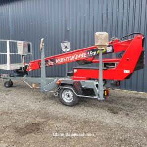 15 m Anhänger-Teleskopbühne